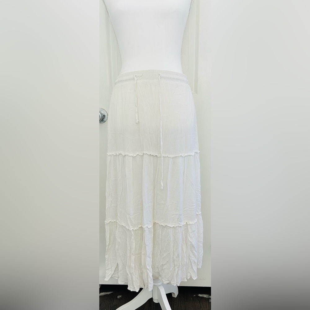 White Maxi Skirt